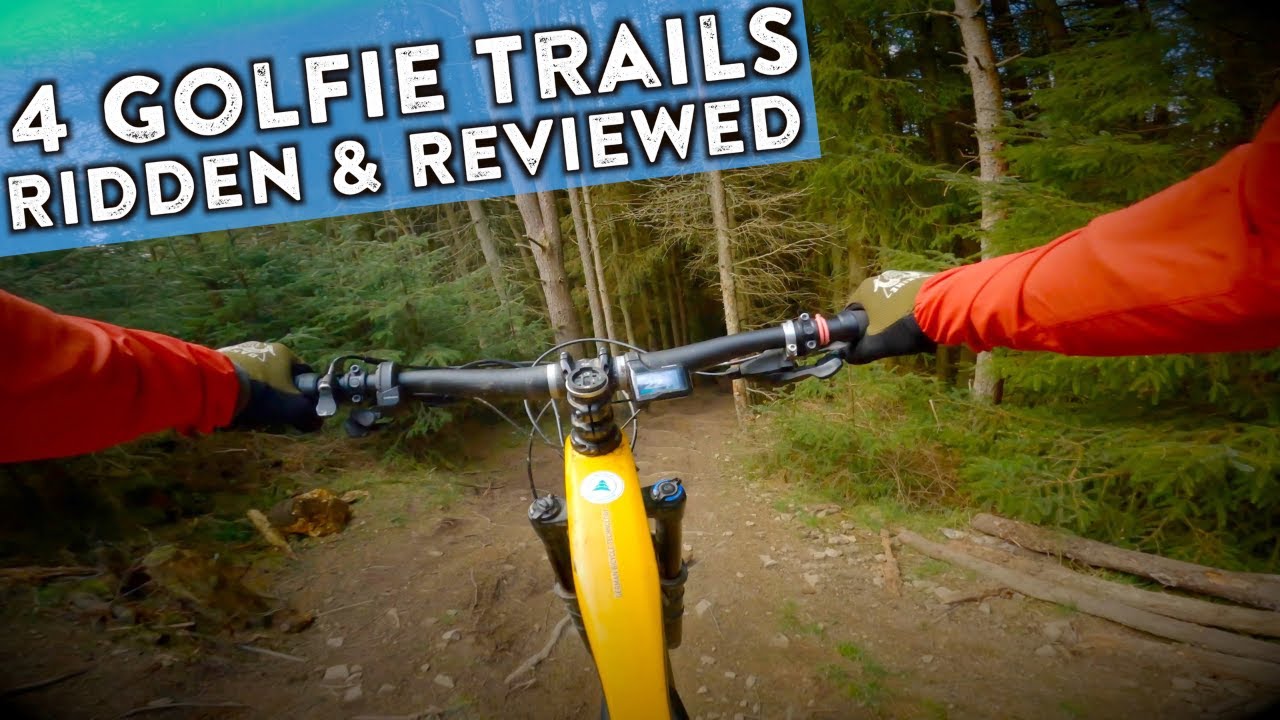 Exploring Trails At The Golfie Innerleithen!