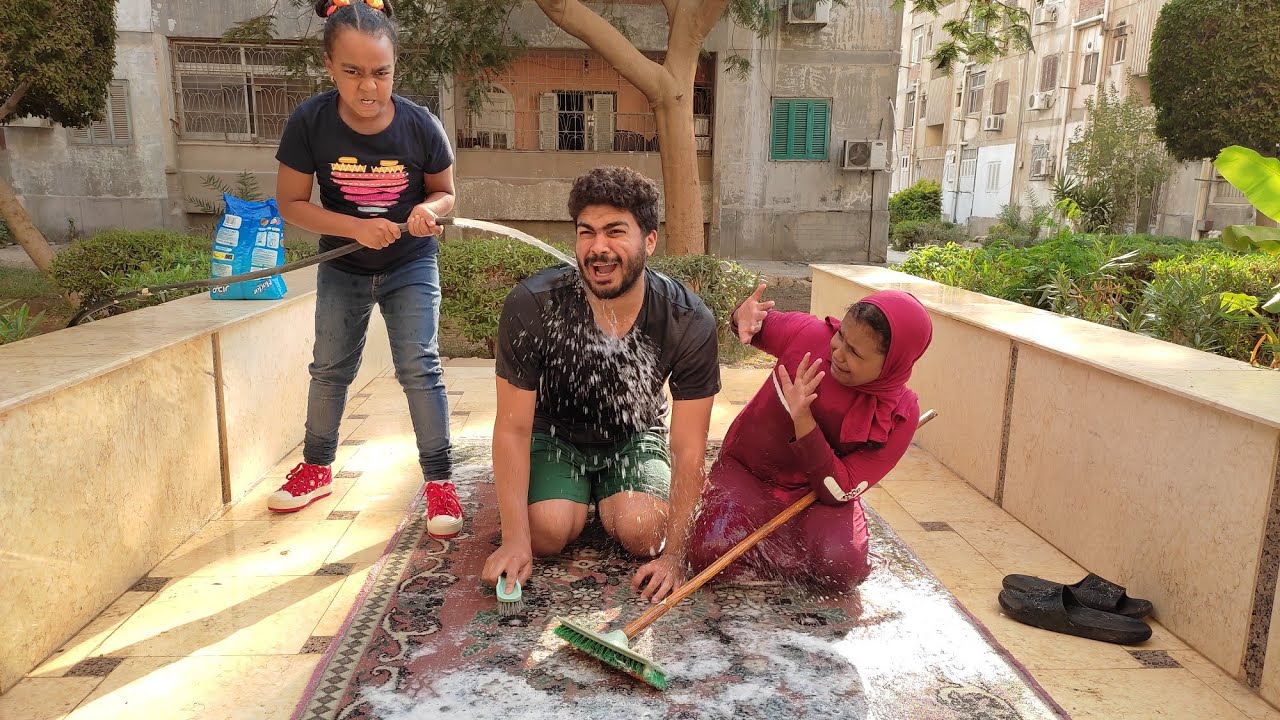 ماسحه السجاد الفقيرة😢