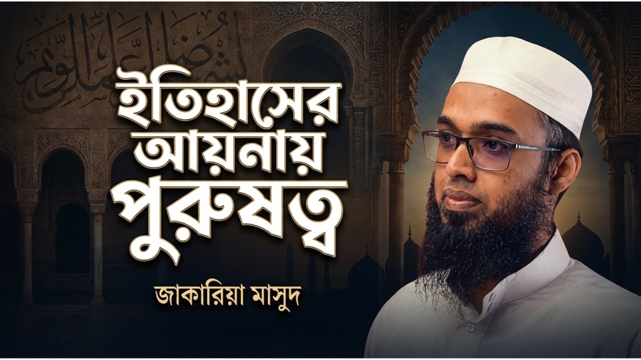 ইসলাম কী বলে পুরুষত্ব সম্পর্কে? | ইতিহাসের আয়নায় পুরুষত্ব | জাকারিয়া মাসুদ