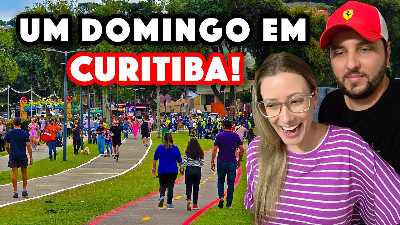 DOMINGO EM CURITIBA: ONDE MORADORES E TURISTAS COSTUMAM IR PARQUES + SHOPPING + RUAS!
