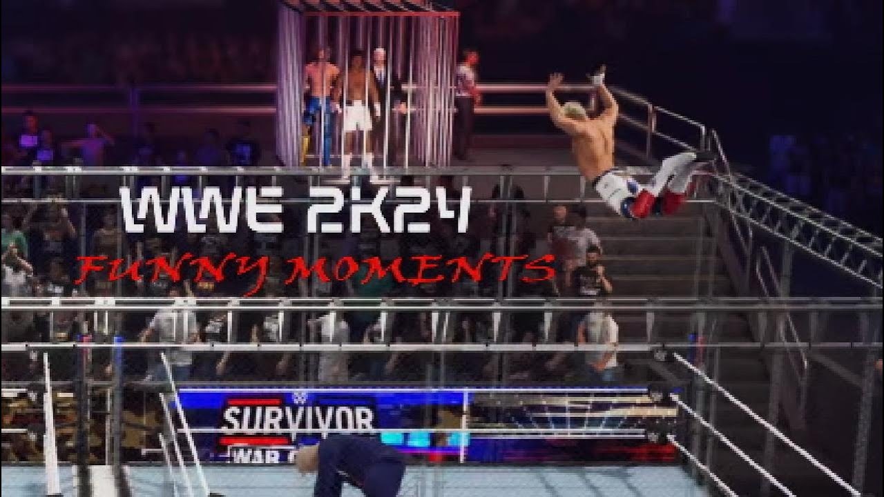 WWE 2K24 funny moments
