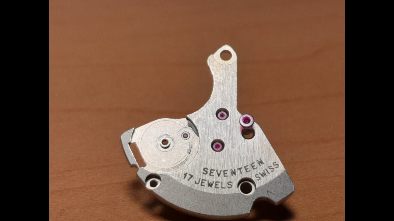 RELOJ DE PULSO REPARACIÓN, CAMBIO DE JOYA O COJINETE DE PIVOTE
