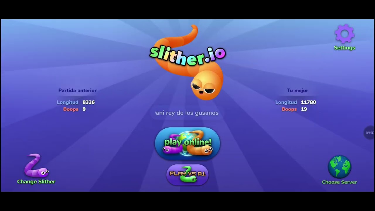 Jugando Slitherio parte 2