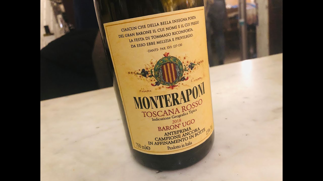 Baron'Ugo 2018 Toscana IGT Monteraponi