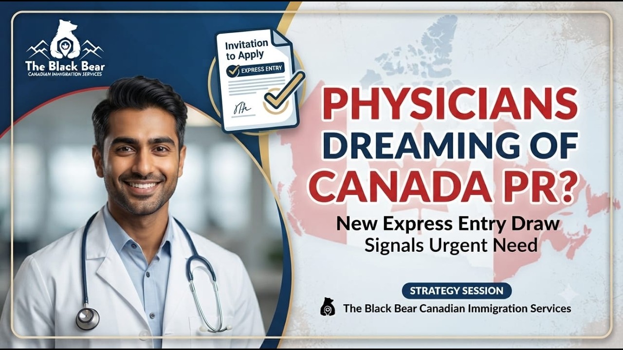 Canada Express Entry Invites Physicians | Latest Doctor Immigration Update 2026