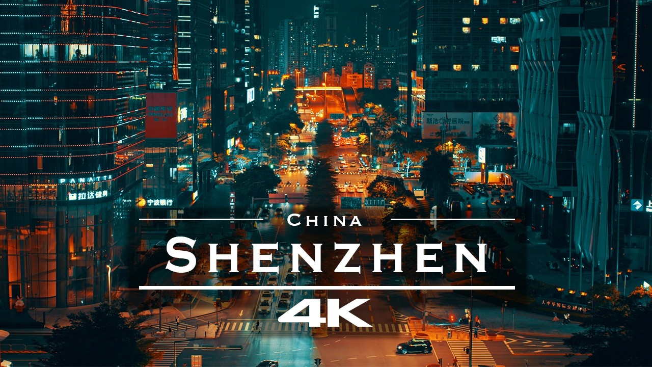 Inside Shenzhen – China’s Most Futuristic City in Ultra HD 4K (Drone Footage)