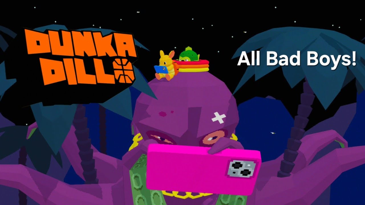 Dunkadillo - All Bosses!
