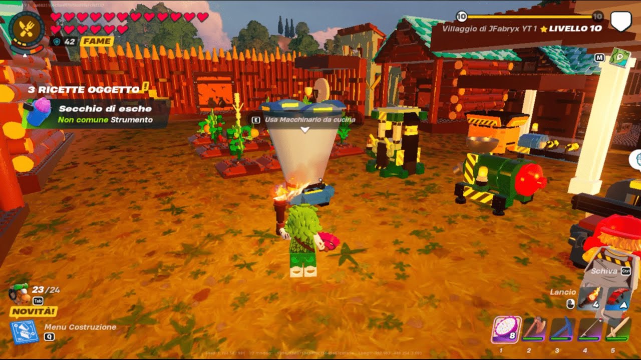 Come Cucinare Un Pesce E Creare Il Secchio Delle Esche In Lego Fortnite