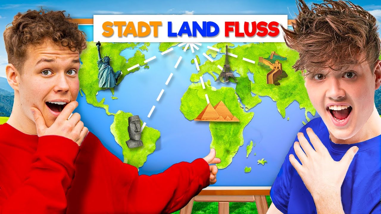 Stadt Land Fluss in REALLIFE! (mit HeyMoritz)