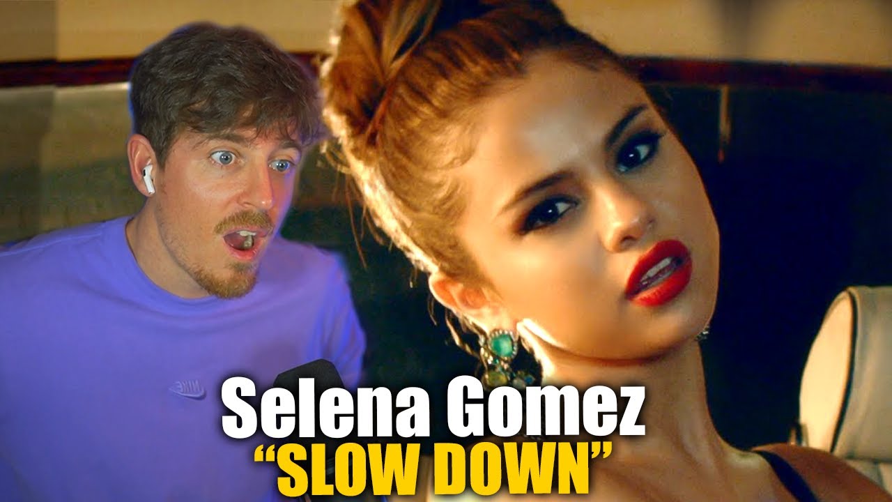 Reacting to Selena Gomez - Slow Down (music video)
