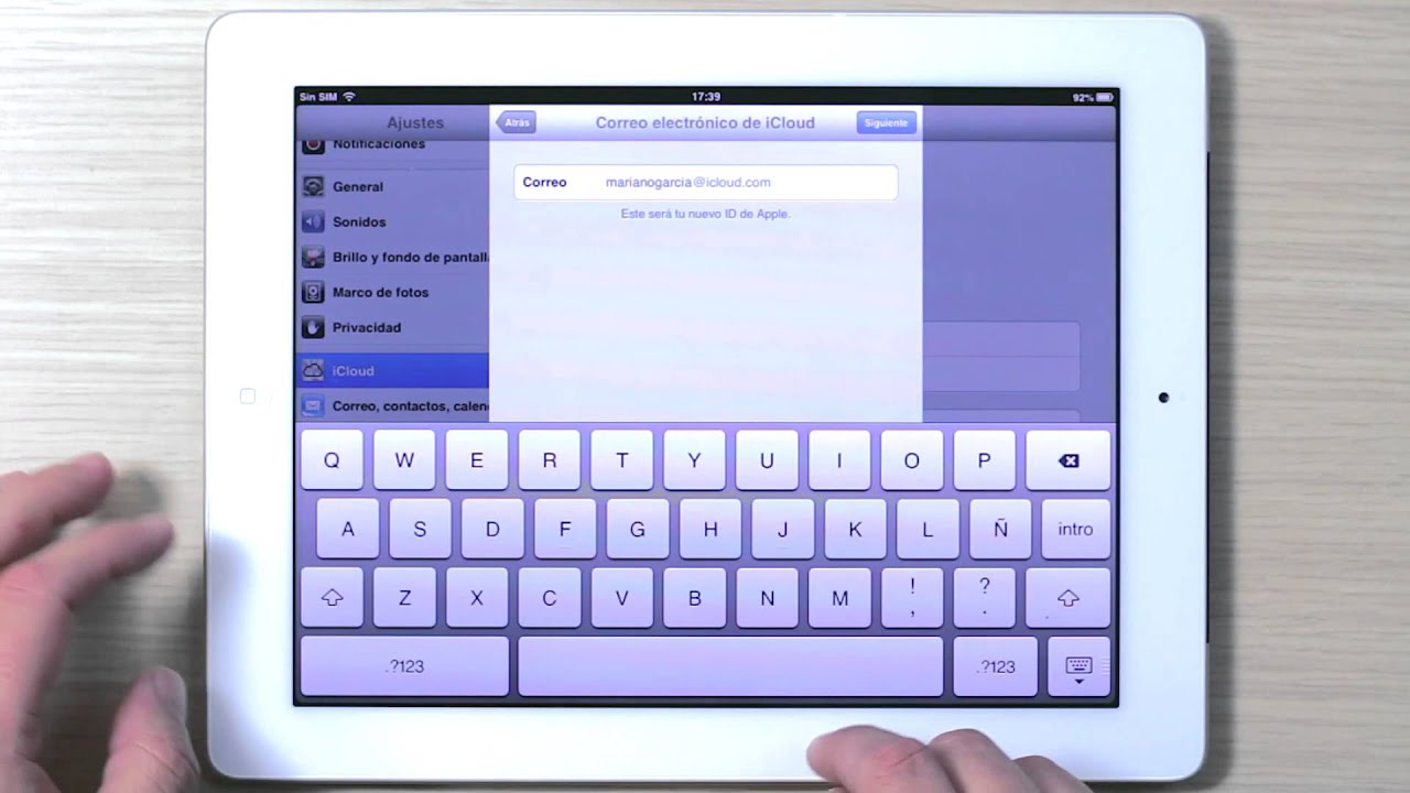 Primeros Pasos con el iPad ⚠️ ¿Cómo crear una nueva ID de Apple?