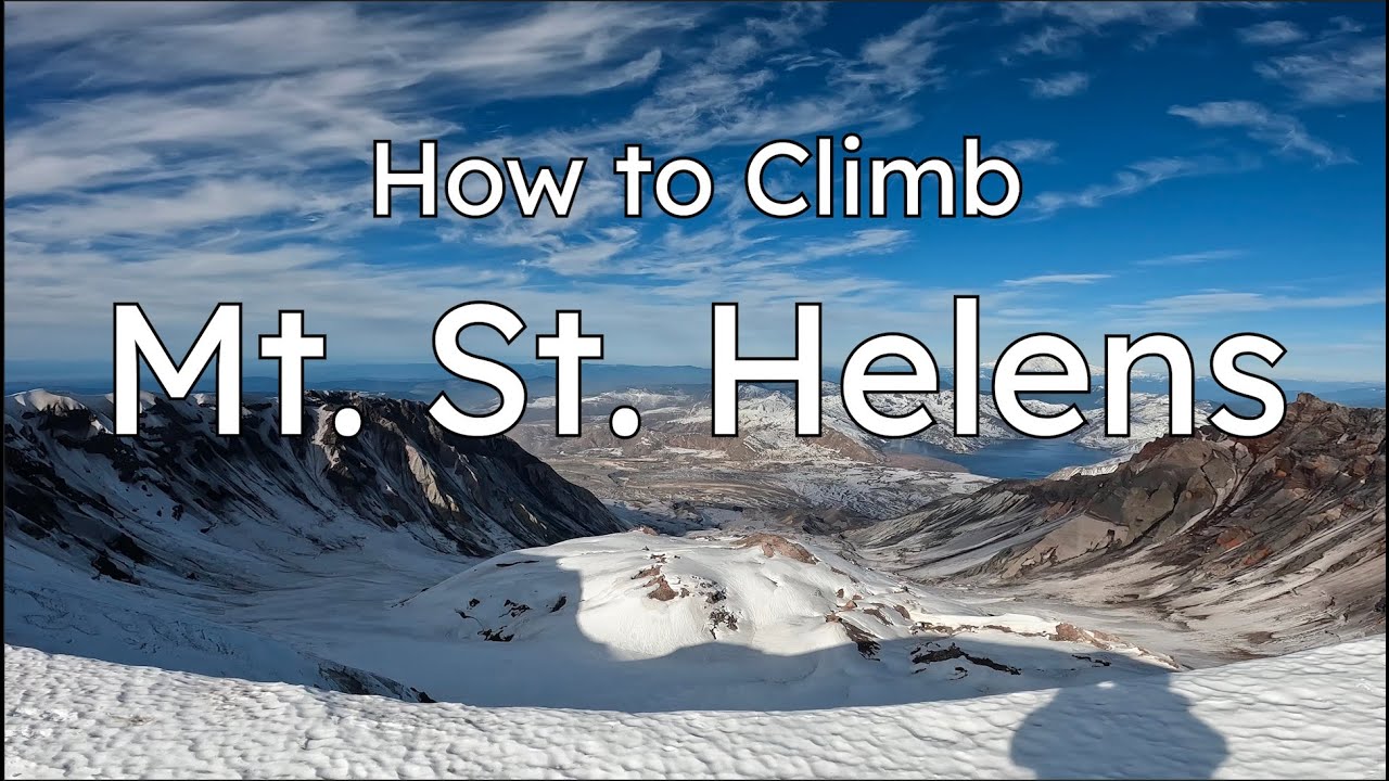 How to Climb Mt  Saint Helens in Winter