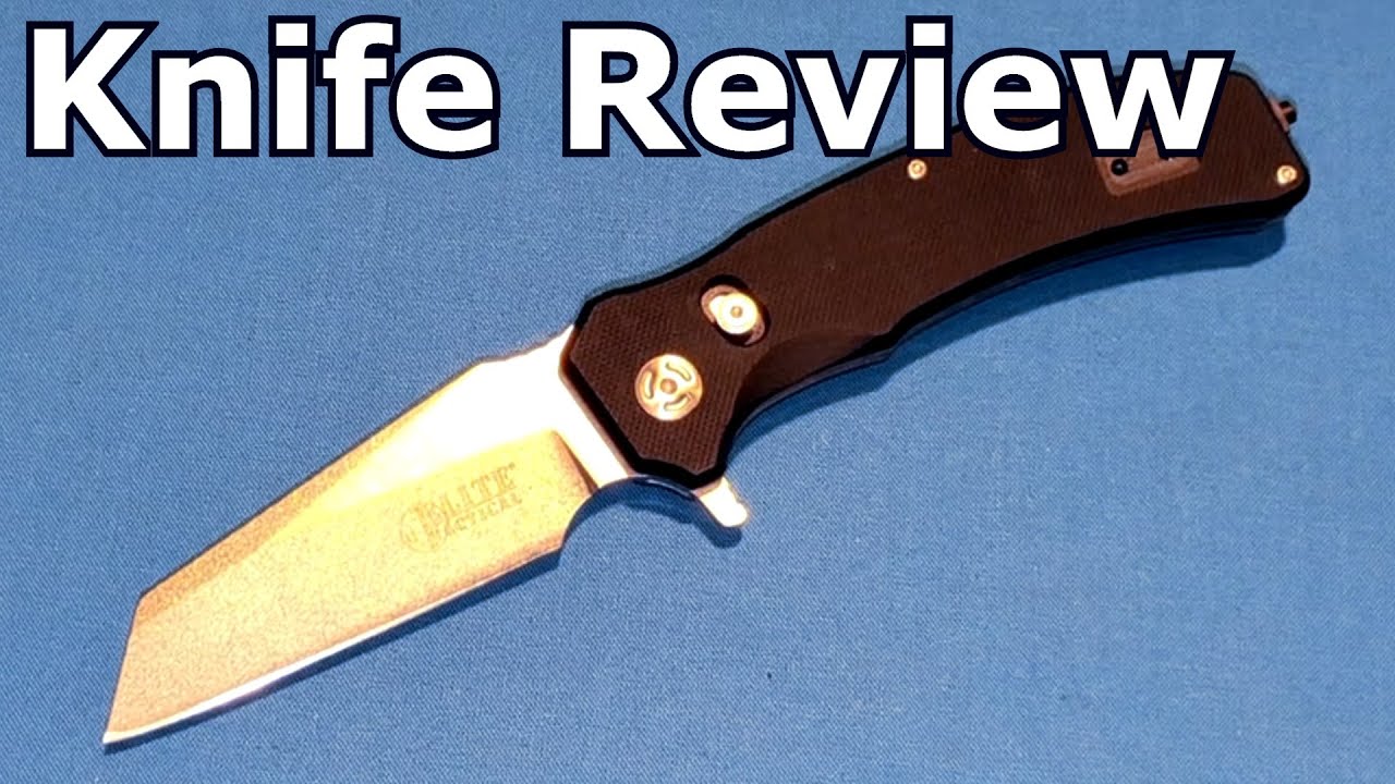 Elite Tactical Shatter (ET-FDR014) | Knife Review
