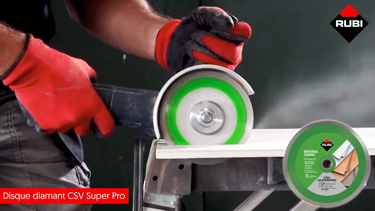 Disque diamanté CSV Superpro | Rubi