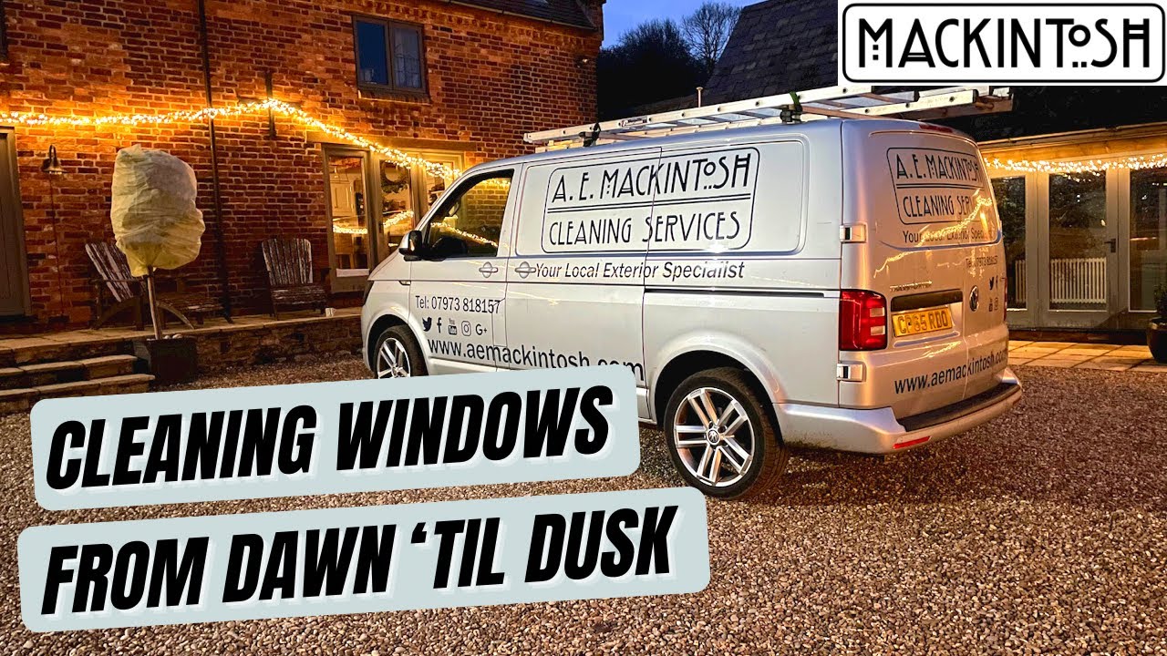 Cleaning Windows From Dawn Til Dusk