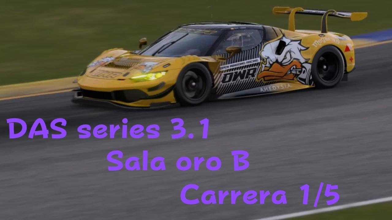 DAS series 3.1. Sala oro B. Carrera 1/5