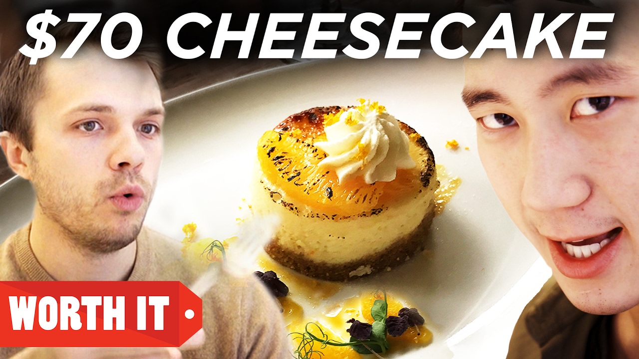 Чизкейк за 4 доллара против чизкейка за 70 долларов