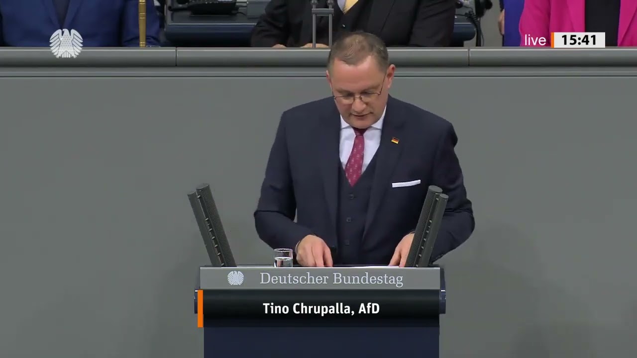 Tino Chrupalla RECHNET MIT MERZ&rsquo; POLITIK AB! KLARER FRONTAL-ANGRIFF AUS DER AfD