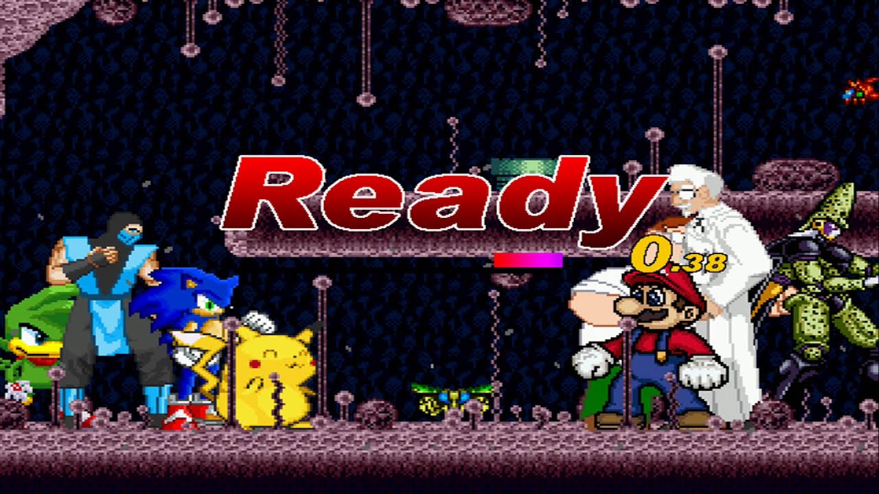 Team andersonkenya1 vs Team Mega Man and Friends MUGEN Request 4v4 Battle!!!