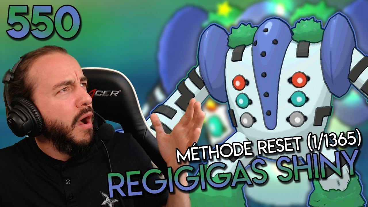 Regigigas SHINY live reaction ! - Shiny Living Dex Quest | Pokemon USUL