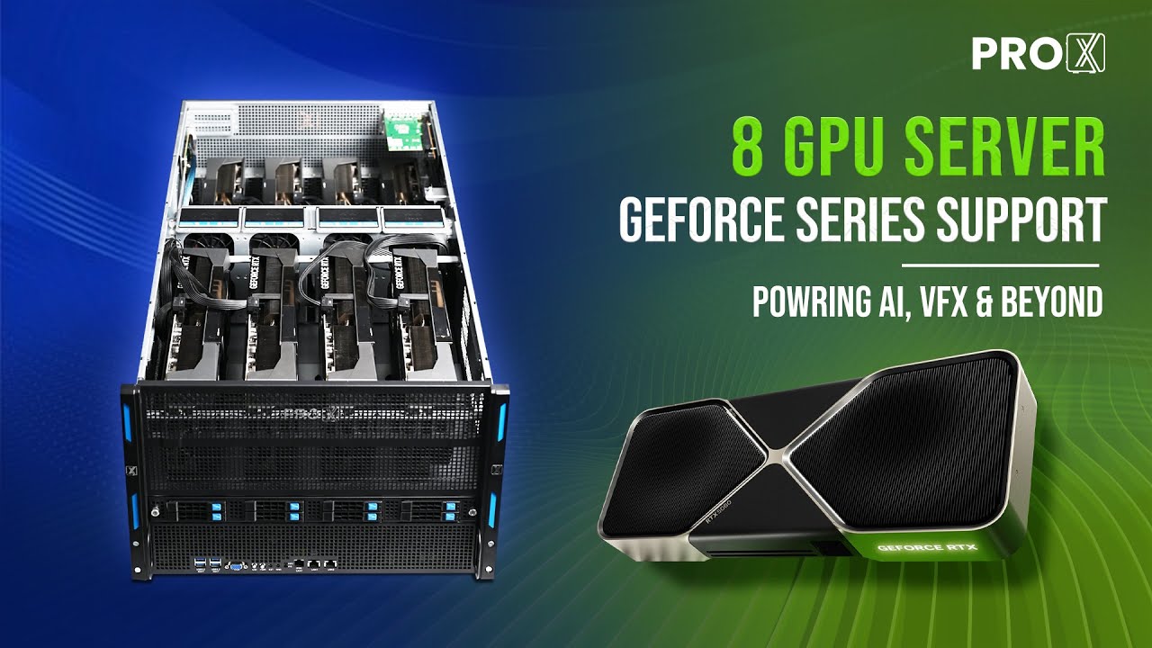 Exclusive 8GPU Server | @NVIDIAGeForce  RTX5090 Support...