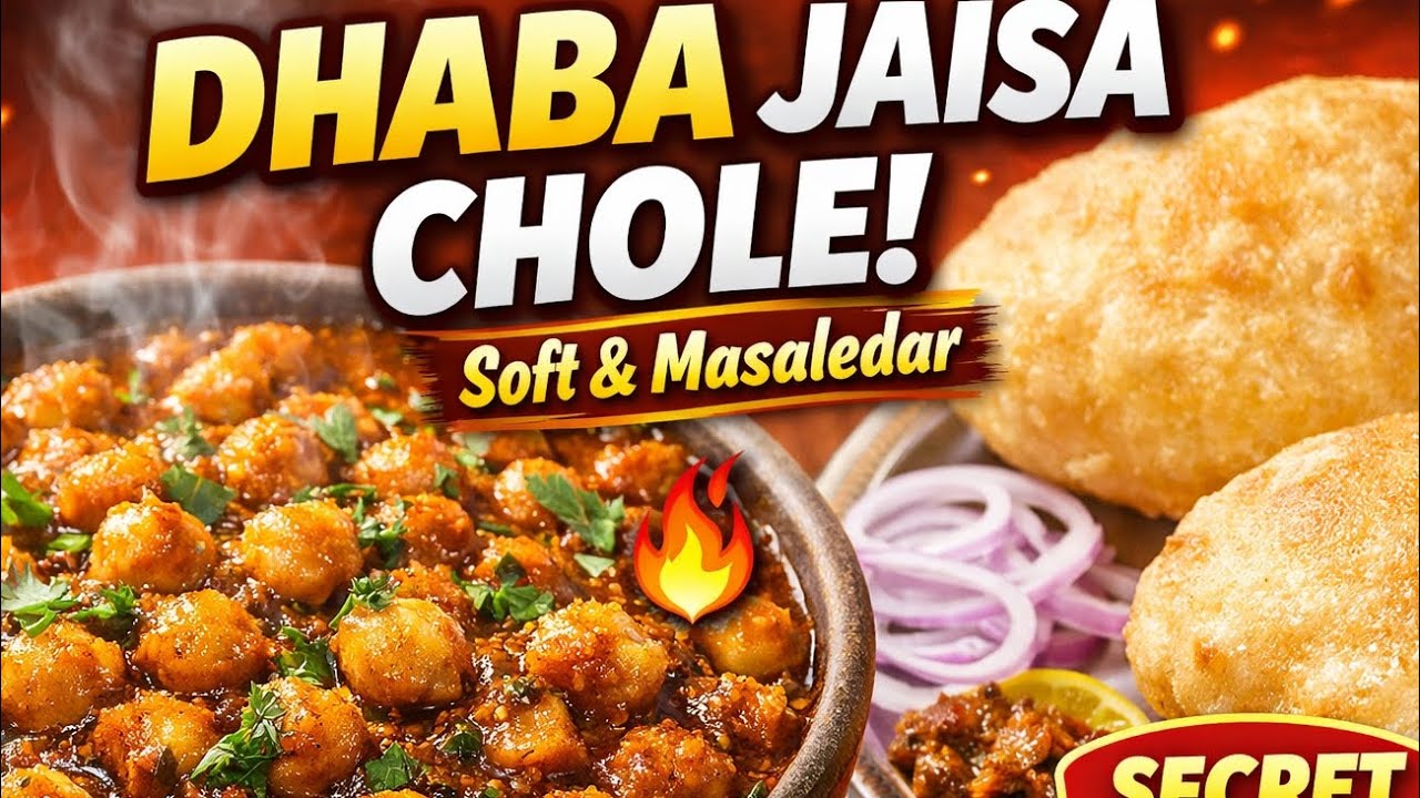 Aise Banaye Soft aur Masaledar Kabuli Chole |Sunday Special | Poori / Bhature Ke Saath Perfect