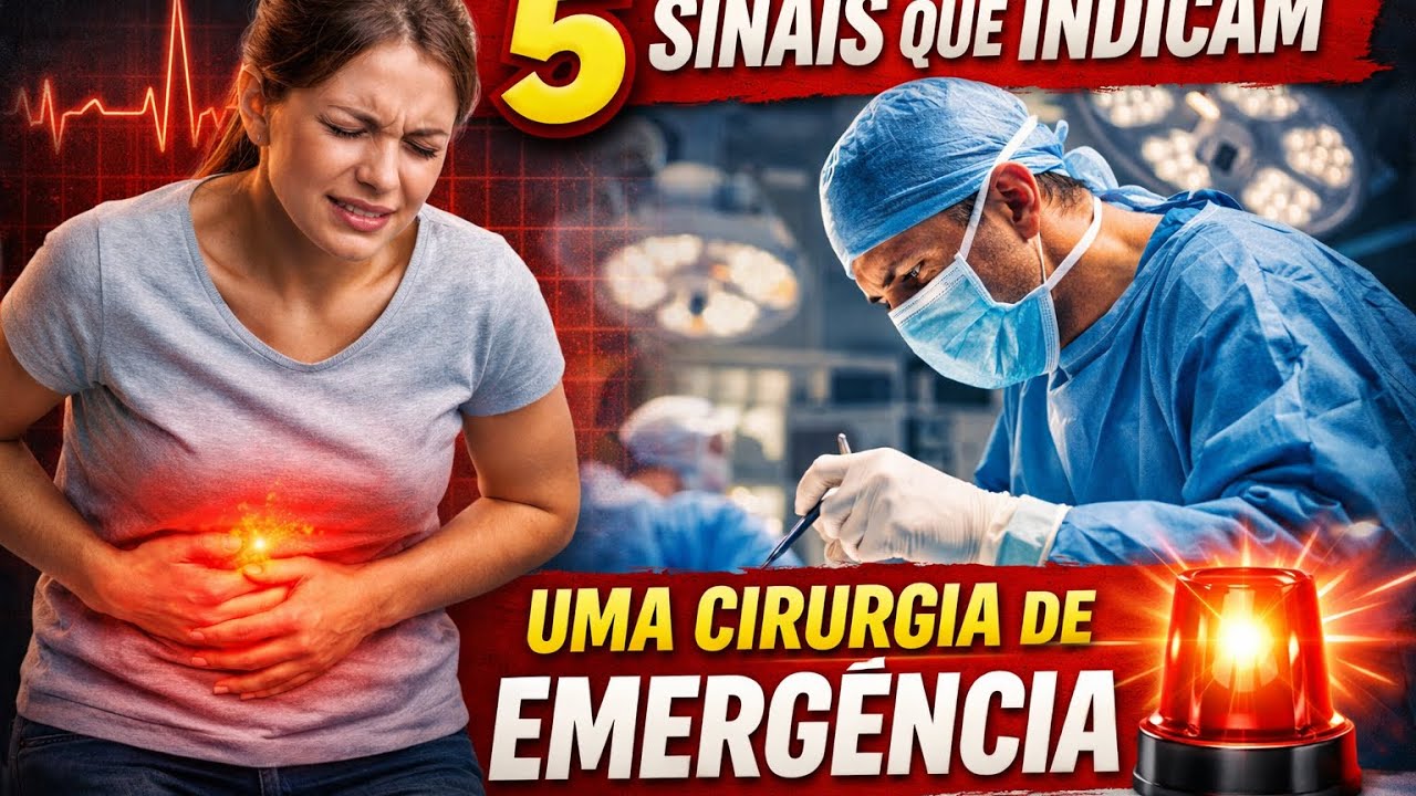 5 Sinais Perigosos que Podem Levar à Cirurgia de Urgência