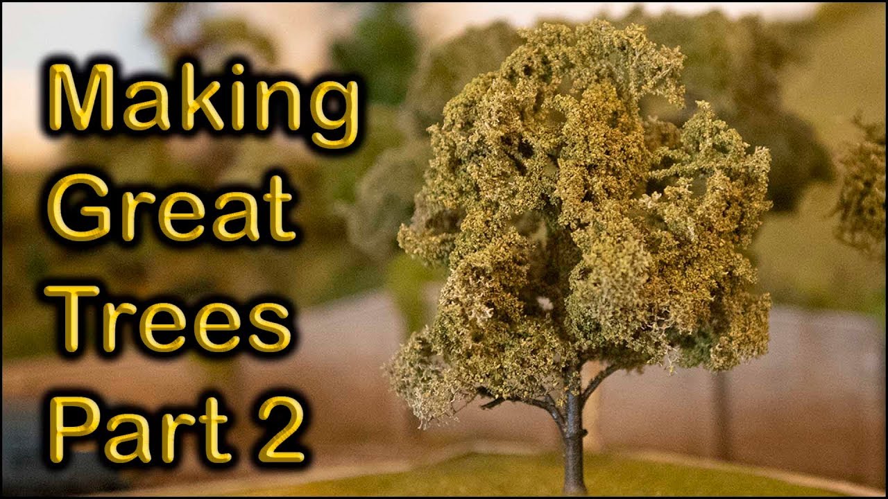 Making model trees Part 2 at Chadwick Model Railway | 49.