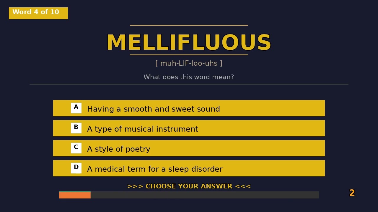 Daily Quiz Quest - Vocabulary Challenge #2 | Everyday Words!
