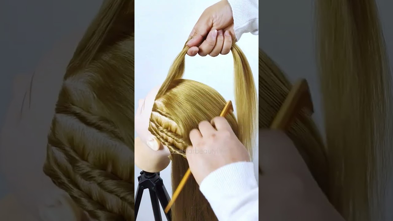 Cool and Easy Braided Hairstyle Tutorial For Women 