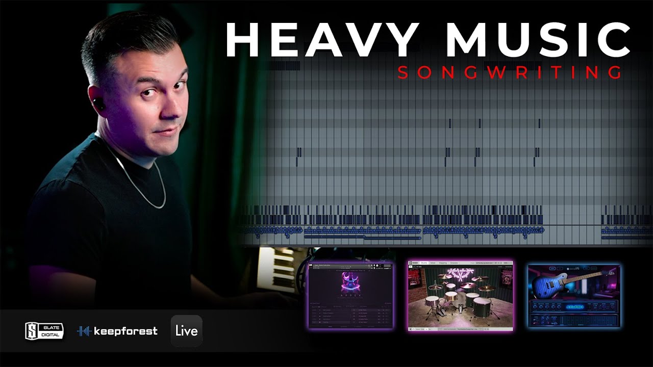 Writing Heavy Music In Ableton Live!!  #metal #songwriting