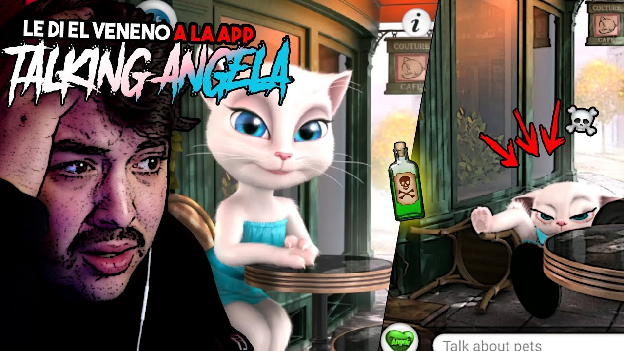👉 ENCONTRÉ EL VENENO MATADOR EN LA APP DE TALKING ANGELA 💀