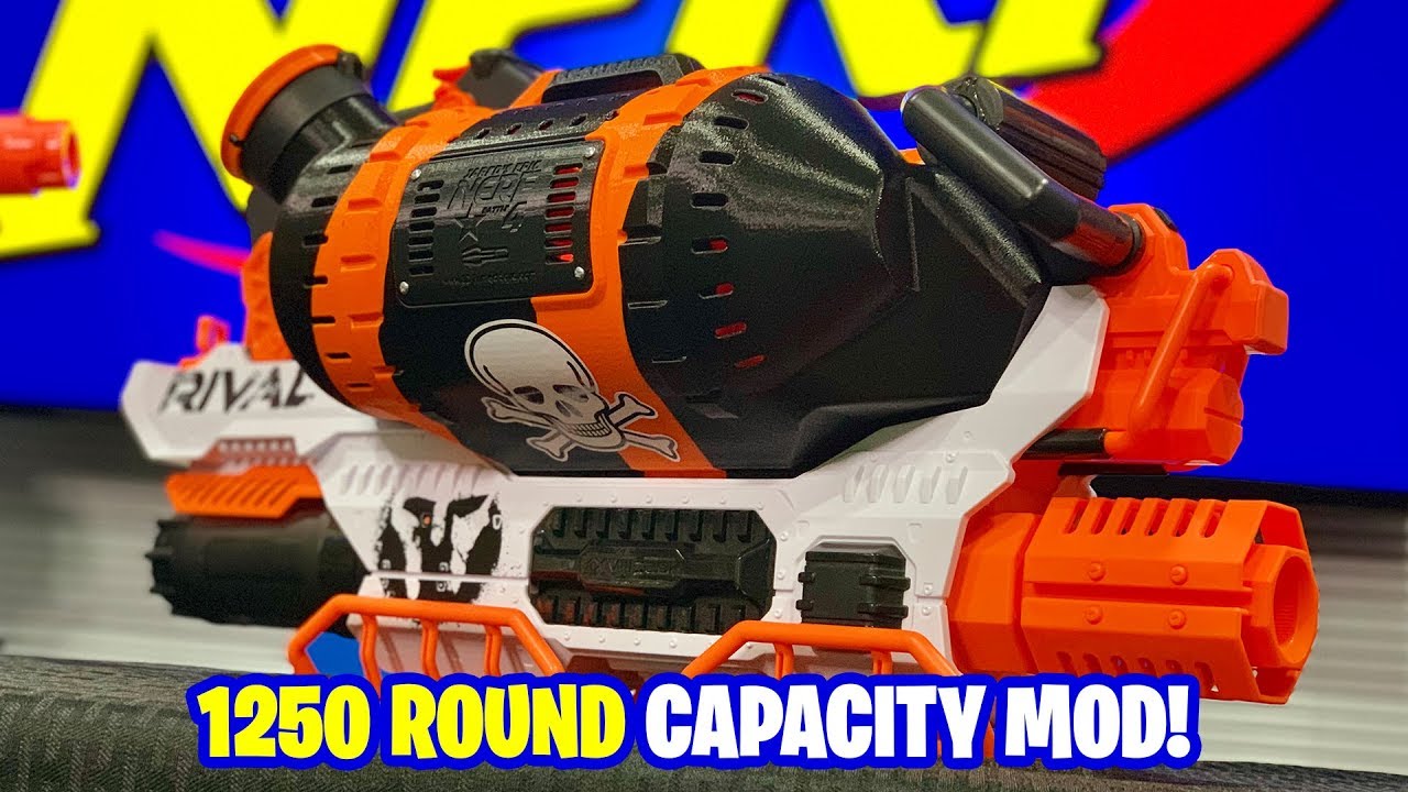 [NERF MOD] Insane 1250 Round 