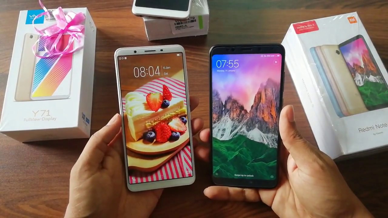 Vivo Y71 Vs Redmi Note 5