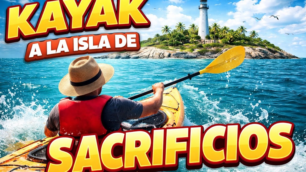 😱 En KAYAK hasta la Isla de Sacrificios… no fue tan fácil como creíamos 🌊