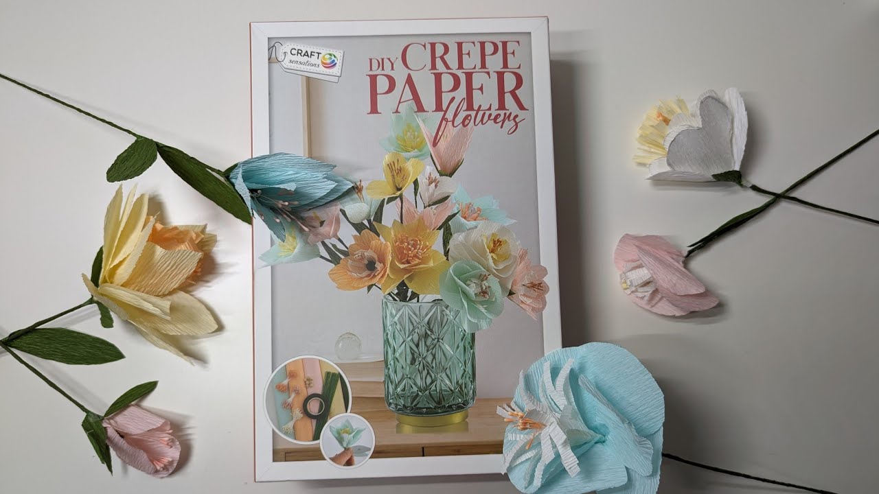 Wir testen das DIY Crepe Paper Flower Set vom Action Papierblumen zum selber machen Topp oder Flop?