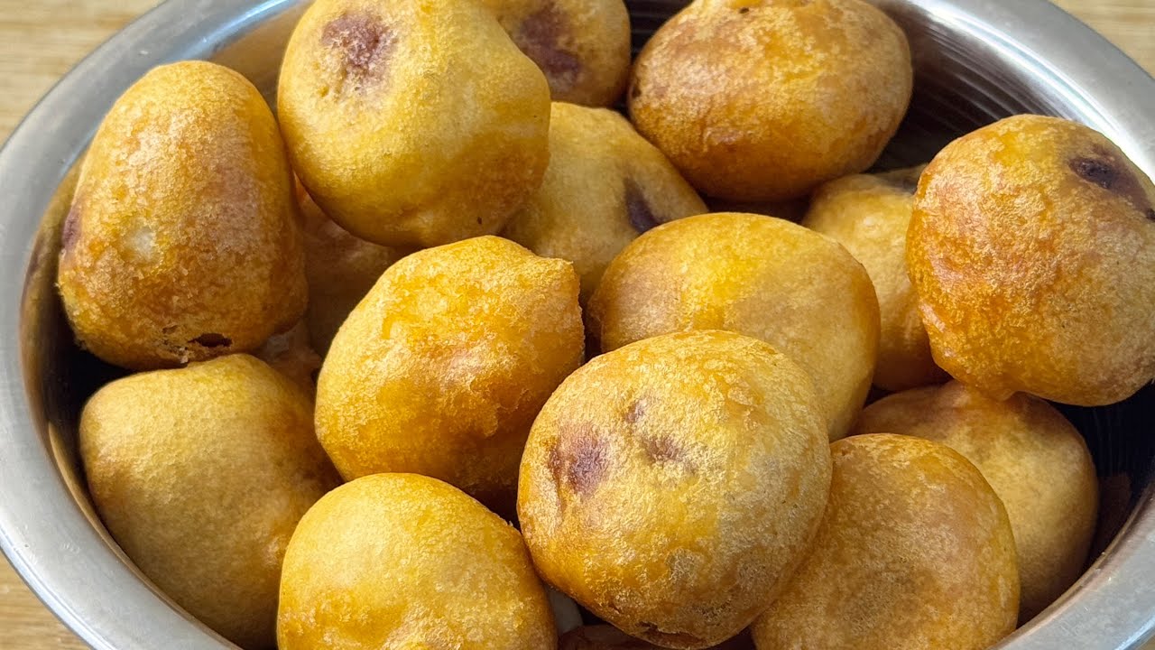ప్రసాదం పూర్ణం బూరెలు తయారీవిధానం How To Make Prasadam Burelu/Rava Prasadam Burelu 