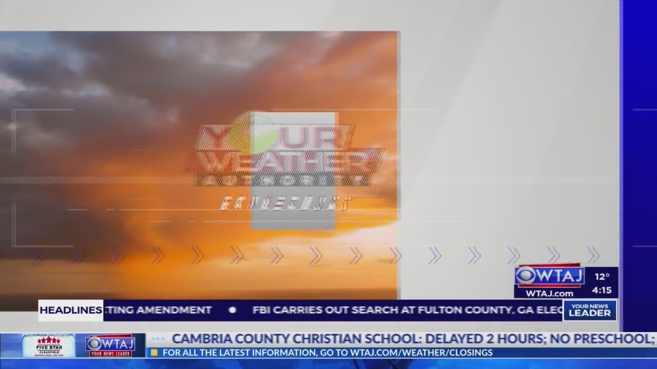 Wednesday evening weathercast
