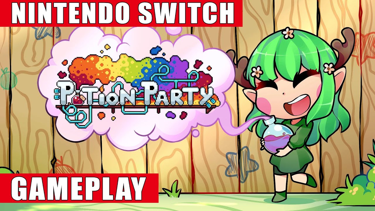 Potion Party Nintendo Switch Gameplay