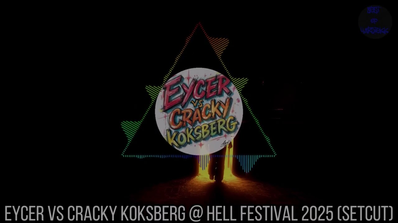 EYCER VS CRACKY KOKSBERG @ HELL FESTIVAL 2025 (SETCUT) | HARDTEKK | [HD]