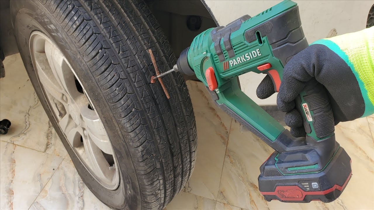 Flat Tire - parkside pabh 20 LiB2