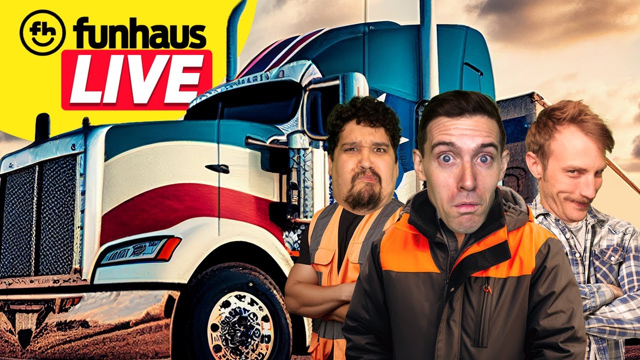 Truckin' down the Road with the Funhaus Convoy!