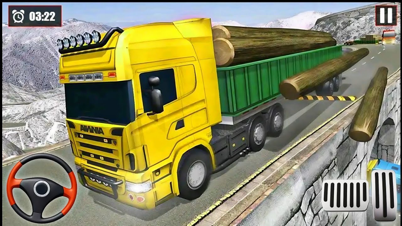 City Truck Transport Game - City Cargo Truck Transport Sim - City Truck Transport 2025