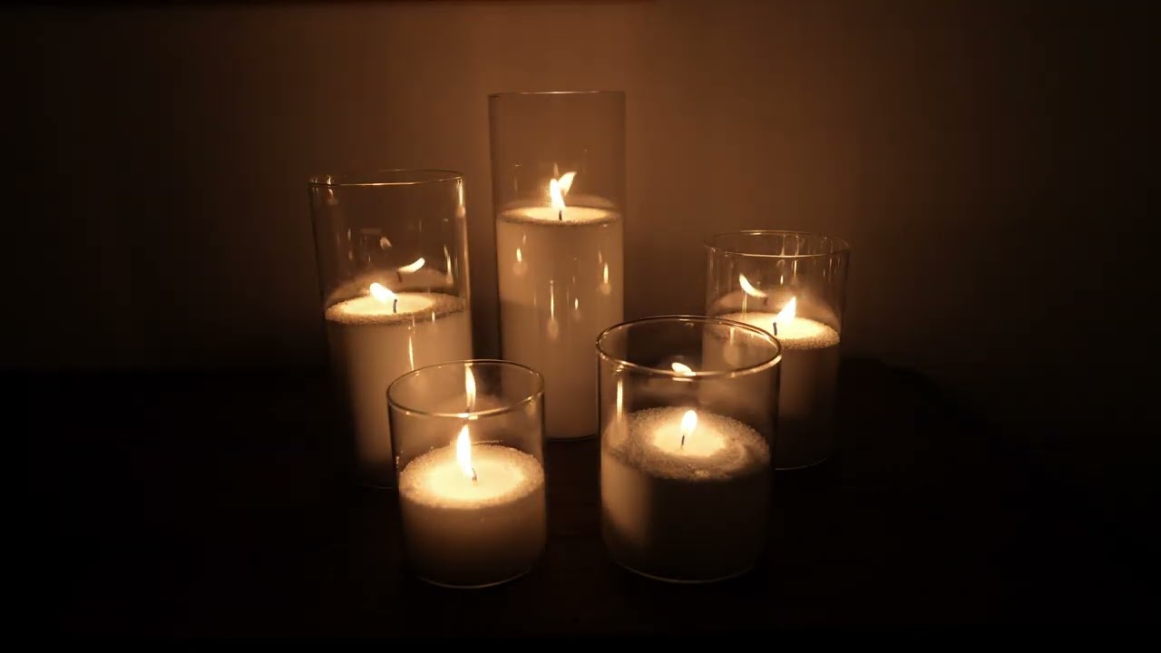 30 Minutes of Candlelight Ambience | Calm, Warm Glow for Relaxation & Sleep