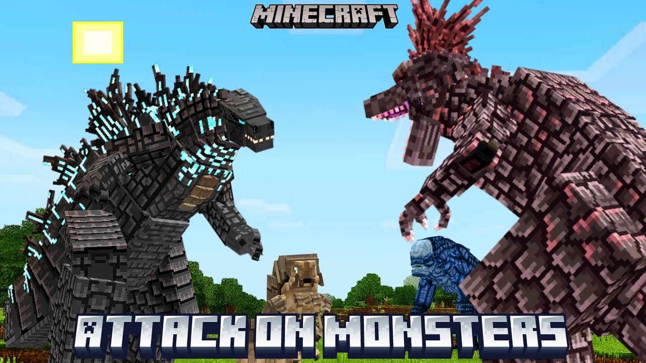 Attack on Monsters 👹 | Minecraft | Zhasian specials 