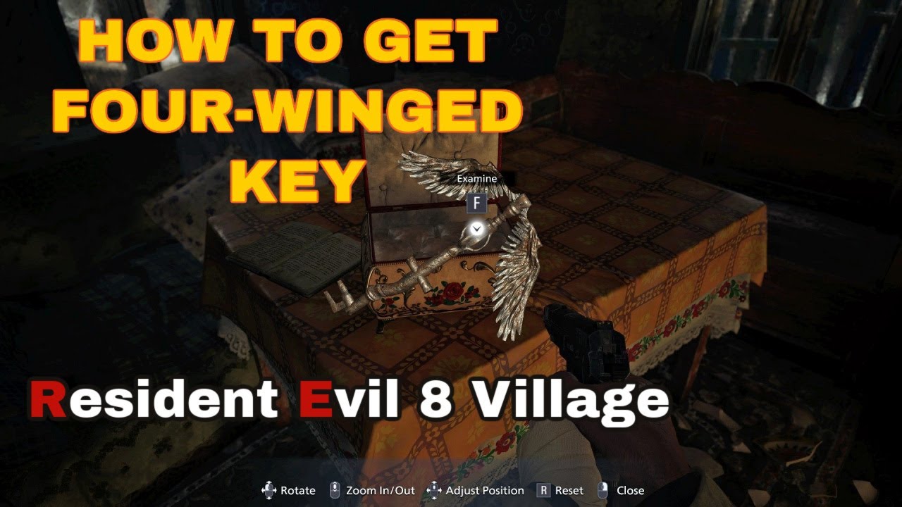 Resident Evil 8 Village - How to Get Four Winged Key