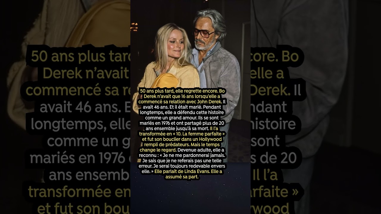 Le regret arriv&eacute; un demi-si&egrave;cle plus tard