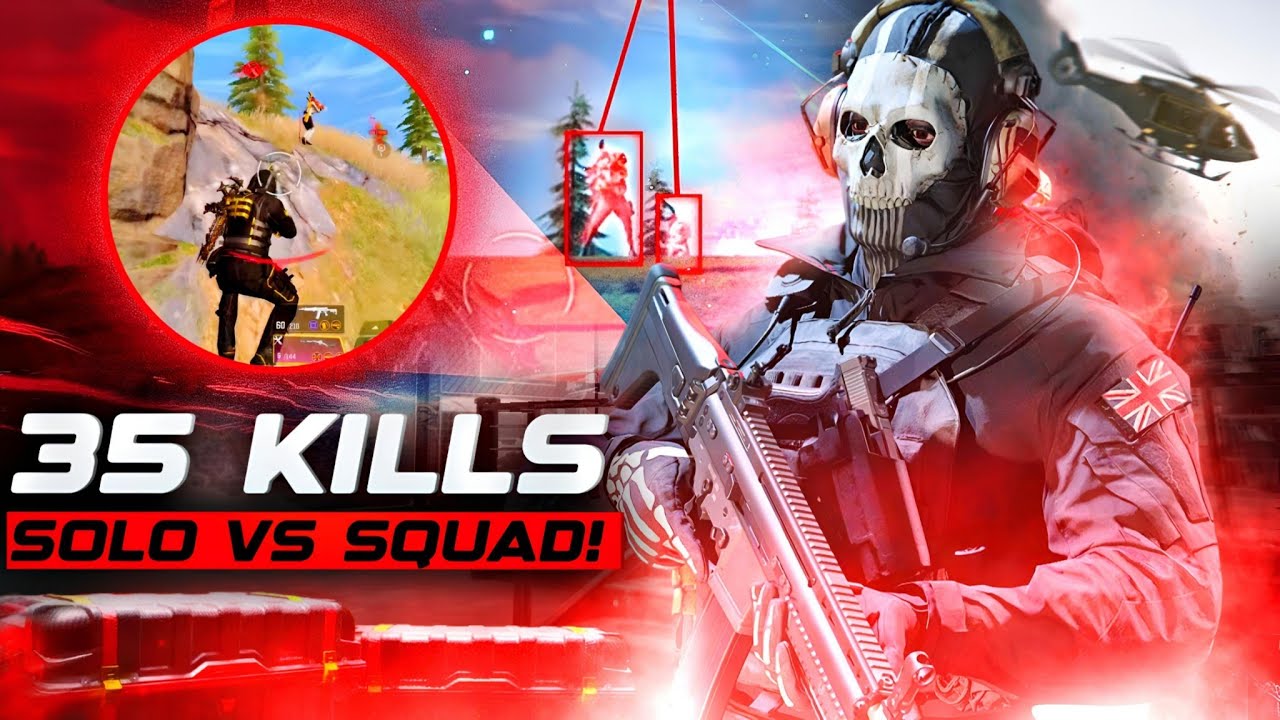 35 KILLS SOLO VS SQUAD FULL GAMEPLAY CODM
