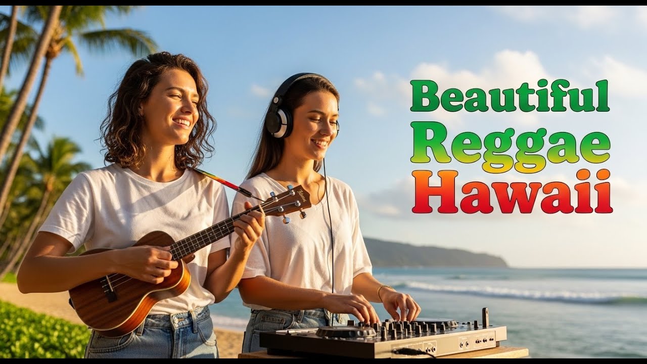 Hawaiian Reggae 🌺 Relaxing Tropical Island Music for Peace, Calm & Positive Vibes