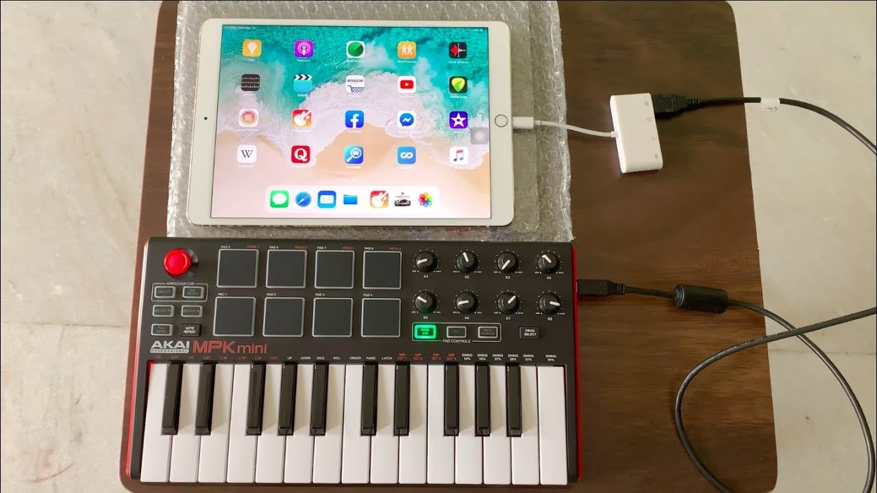 How to connect midi keyboard with iPad | Low Budget solution